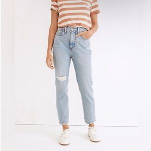 Madewell The Mom Jean - Size 27